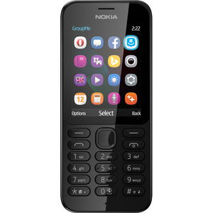 Мобильный телефон Nokia 222 Dual SIM Black