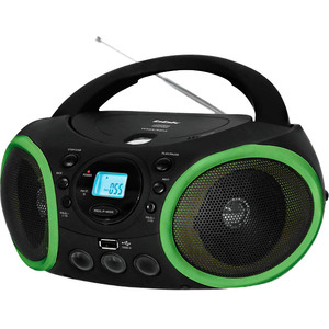 Аудиомагнитола BBK BX150U Black/Green