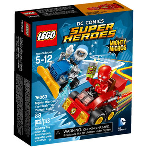 Конструктор LEGO DC Comics Super Heroes 76063 Флэш против Капитана Холода