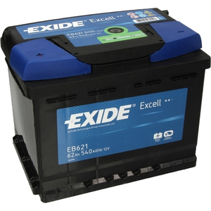 Автомобильный аккумулятор Exide Excell EB621 (62 А/ч)
