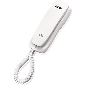 Телефон проводной BBK BKT-105 RU White