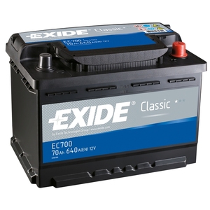 Автомобильный аккумулятор Exide Classic EC542 (50 А/ч)