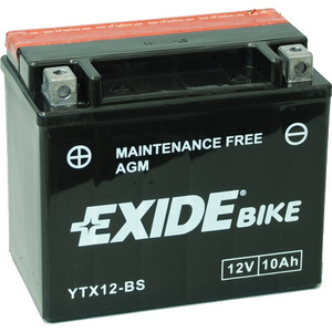 Мотоциклетный аккумулятор Exide Maintennance Free YTX12-BS (10 А/ч)