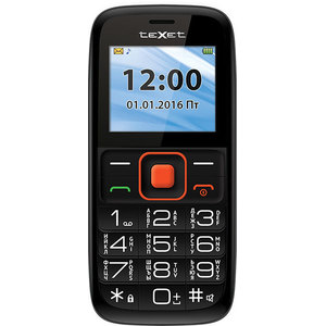 Мобильный телефон TeXet TM-B117 Black/Orange