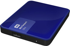 Внешний жесткий диск 500GB 2,5  Western Digital WDBBRL5000ABL-EEUE My Passport Ultra