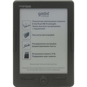 Электронная книга Gmini MagicBook S6LHD Black