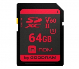 Карта памяти GOODRAM IRDM IR-S6B0-0640R11 SDXC 64GB