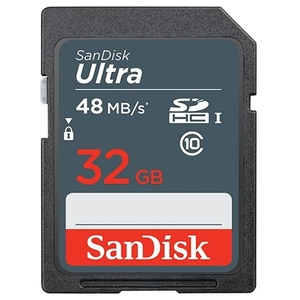 Карта памяти SanDisk Ultra SDHC Class10 32GB [SDSDUNB-032G-GN3IN]
