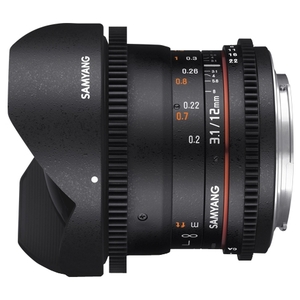 Объектив Samyang Nikon MF 12 mm T3.1 VDSLR