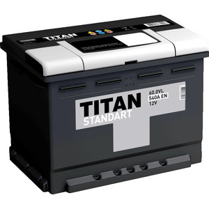 Автомобильный аккумулятор TITAN Standart 62.0VL 62 А/ч