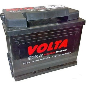 Автомобильный аккумулятор Volta Plus 6CT-60 A2HE (60 А/ч)