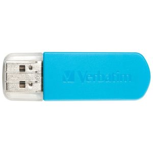 USB Flash Verbatim Mini Elements Edition 16GB (белый/синий)