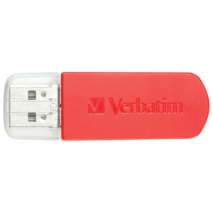8GB USB Drive Verbatim Store n Go Mini Graffiti 98165 красный, рисунок