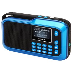 Аудиомагнитола Supra PAS-3909 Blue