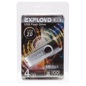 USB флэш-накопитель EXPLOYD 530 4GB (синий)