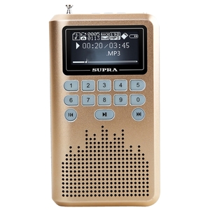 Аудиомагнитола Supra PAS-3907 Grey
