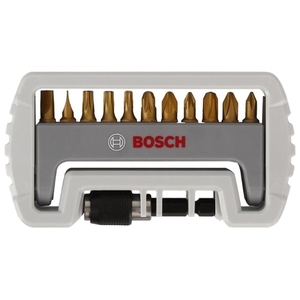 Набор бит Bosch MAX Grip PH,PZ1, 2, 3,T,S + быстросменный держатель (2608522127)
