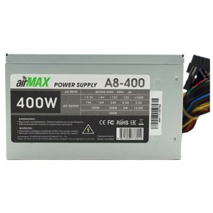 Блок питания 400W AirMax A8-400W