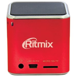 Портативная колонка Ritmix SP-210 M (розовый)