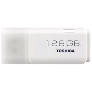 USB Flash Toshiba U202 128GB (белый) [THN-U202W1280E4]