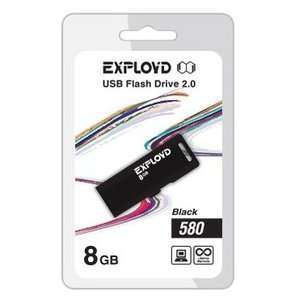 USB Flash Exployd 580 8GB (синий) [EX-8GB-580-Blue]