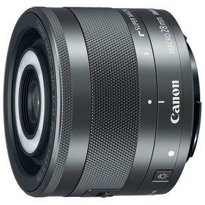 Объектив Canon EF-M STM (1362C005) 28мм f, 3.5 Macro черный