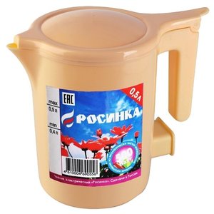 Чайник Росинка ЭЧ-0.5/0.5-220 (красный)