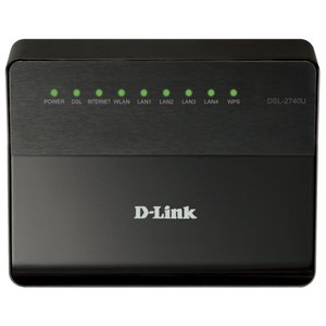 Беспроводной DSL-маршрутизатор D-Link DSL-2740U/RA/U1A