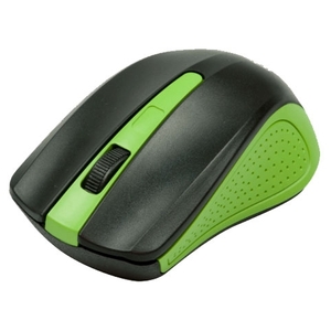 Мышь Ritmix RMW-555 (черный/зеленый)