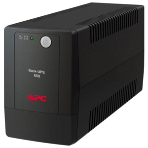 Источник бесперебойного питания APC Back-UPS BC650I-RSX 360Вт 650ВА Black