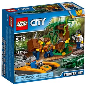 Конструктор LEGO City 60157 Набор для начинающих Джунгли