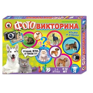 Настольная игра Русский Стиль Кошки и собаки 03436
