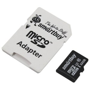 Карта памяти Smart Buy Professional microSDHC Class 10 32GB [SB32GBSDCL10U3-01]