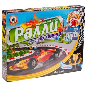 Настольная игра Русский Стиль Гонки 3D. Ралли по городу 03848 / 236381
