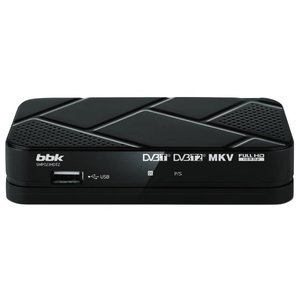 Приемник цифрового ТВ BBK SMP023HDT2 (черный)
