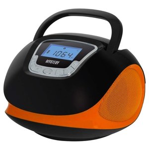 Портативная аудиосистема Mystery BM-6002UB (черный/оранжевый)