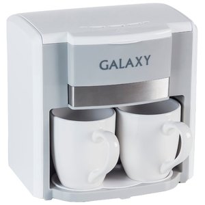 Капельная кофеварка Galaxy GL0708 (белый)