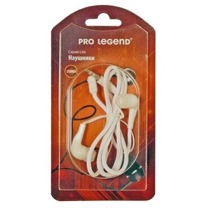 Наушники Pro Legend PL5001 White
