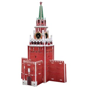 Пазл CubicFun S3035h 3D Puzzle Спасская башня (29 деталей)