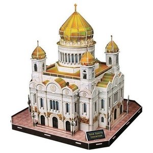 Пазл CubicFun C205h 3D Puzzle Храм Христа Спасителя (103 детали)