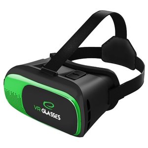 Очки виртуальной реальности Esperanza EGV300 (черный, зеленый)