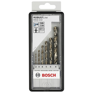 Набор Bosch ROBUST Line сверл HSS-CO (2607019924)