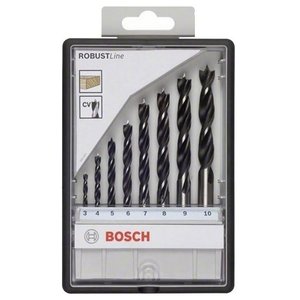 Набор Bosch ROBUST Line сверл 3, 4, 5, 6, 7, 8, 9, 10мм (2607010533)
