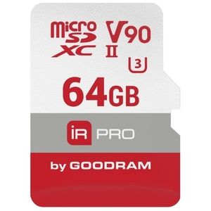 Карта памяти GOODRAM IRDM Pro microSDXC IRP-M9BA-0640R11 64GB