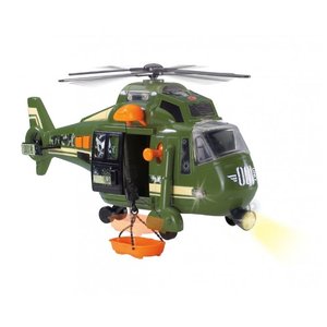 Детская игрушка Dickie Военный вертолет с лебедкой 203308363