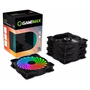 Комплект вентиляторов 4*120мм RGB в комплекте с контроллером GameMAX CL400