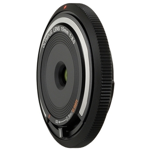 Объектив Olympus Body Cap Lens 15mm 1:8.0 серебристый