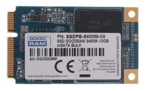 SSD mSATA Goodram 60Gb S400M (SSDPR-S400M-060)
