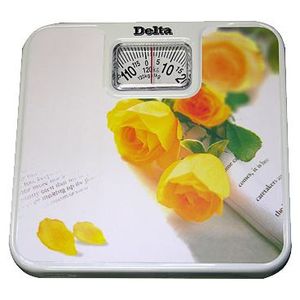 Весы напольные Delta D-9011-H12 желтые розы