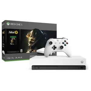 Игровая приставка Microsoft Xbox One X White 1TB Fallout 76